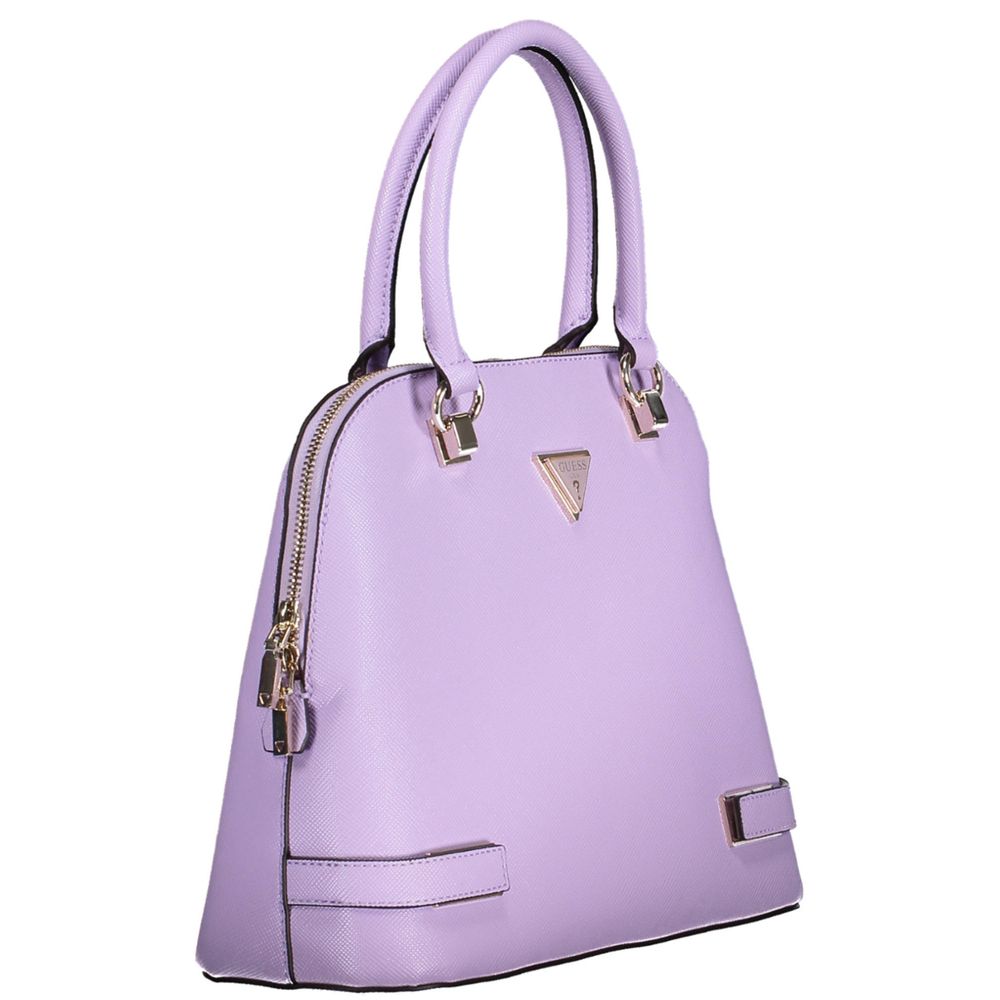 Guess Jeans Purple Polyethylene Handbag