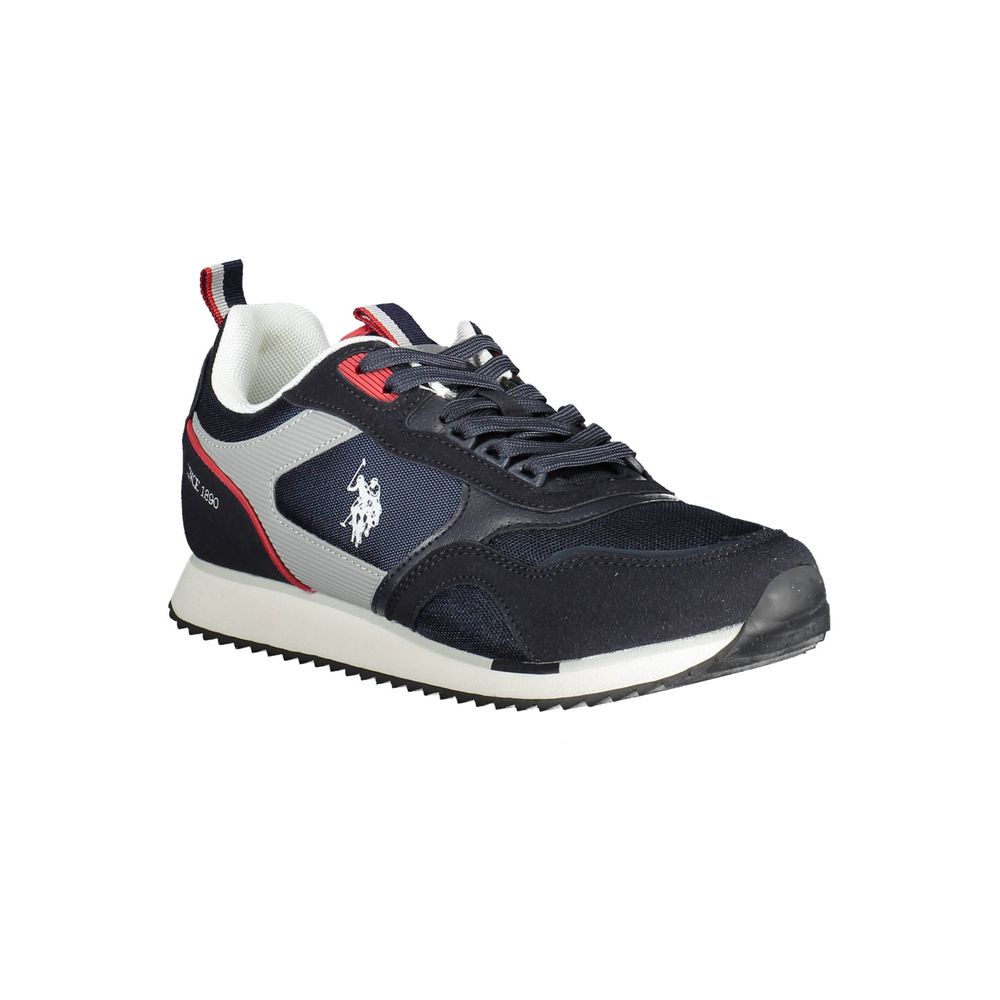 U.S. POLO ASSN. Blue Polyester Sneaker