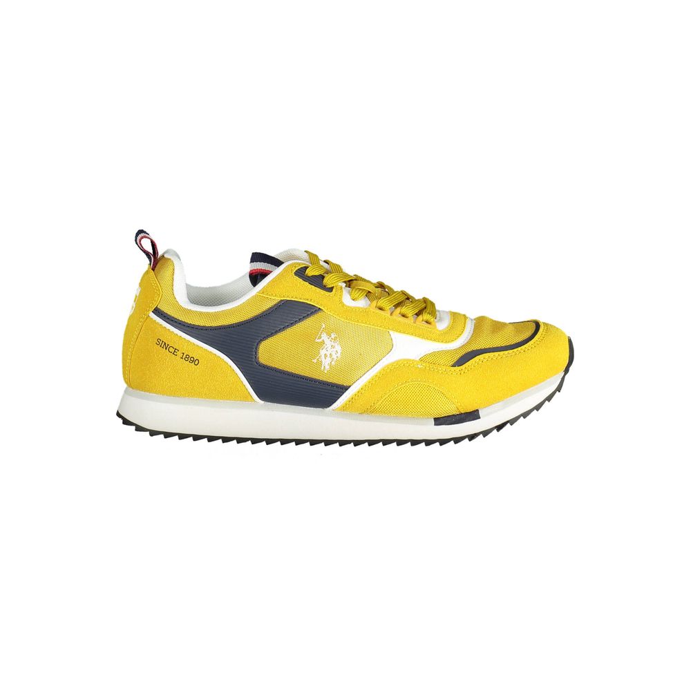 U.S. POLO ASSN. Yellow Polyester Sneaker