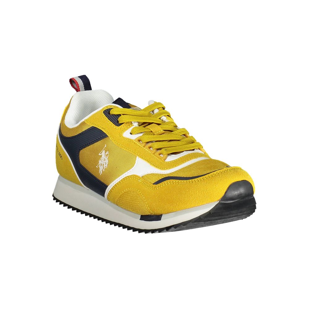 U.S. POLO ASSN. Yellow Polyester Sneaker