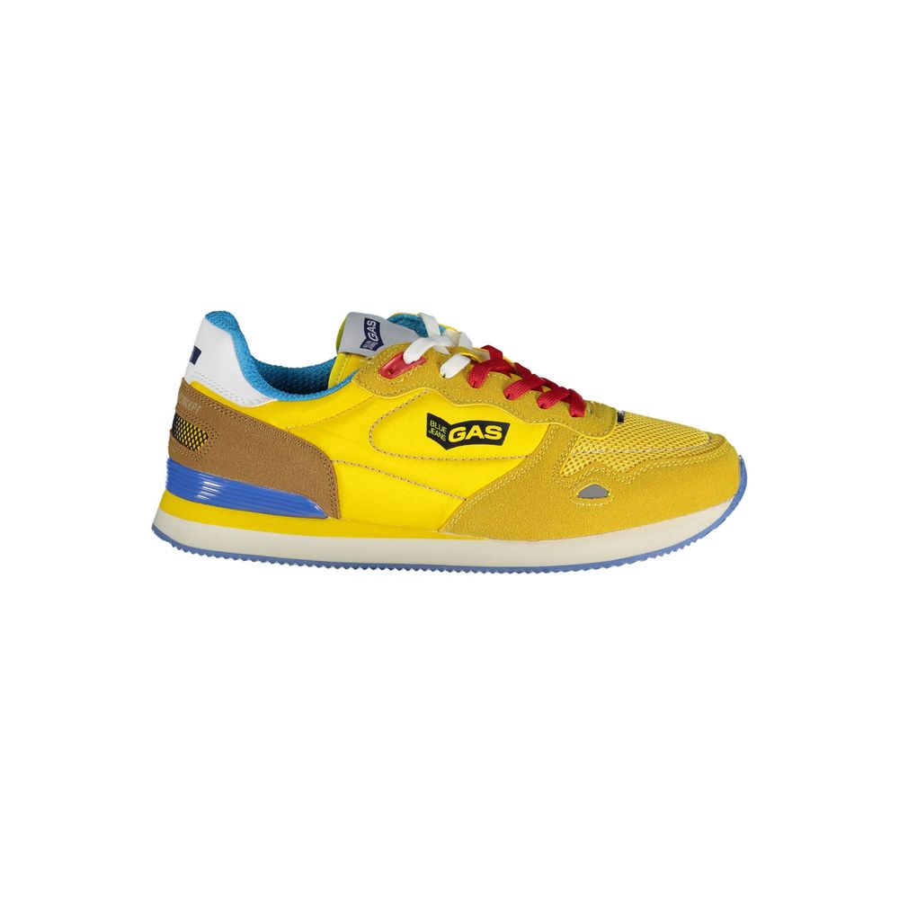 Gas Yellow Polyester Sneaker