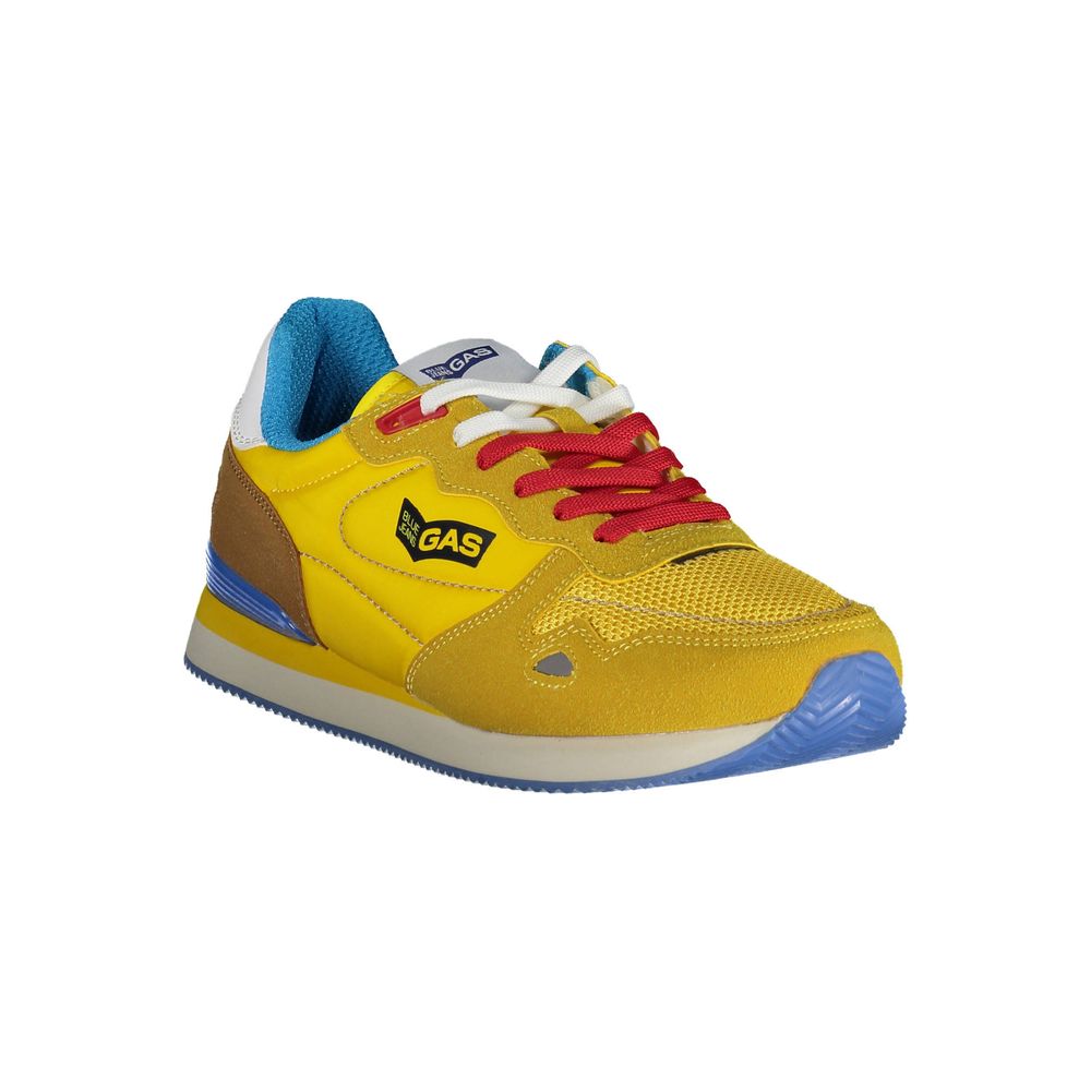 Gas Yellow Polyester Sneaker