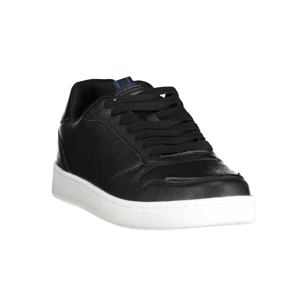 Gas Black Artificial Leather Sneaker