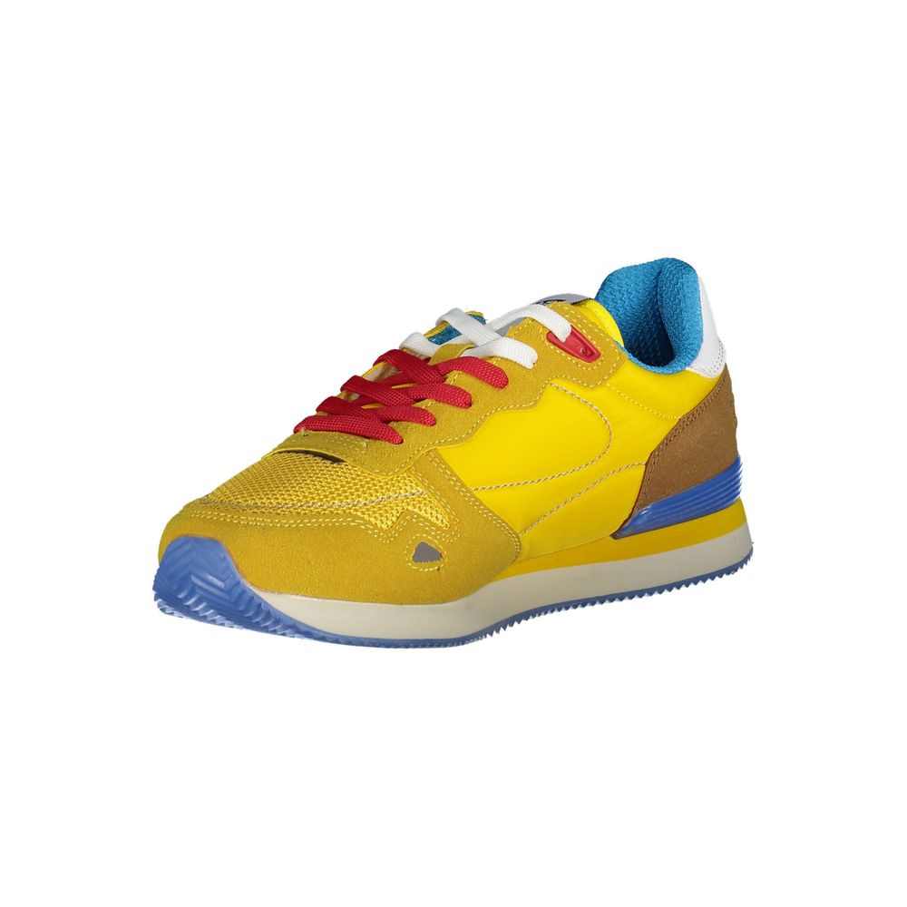 Gas Yellow Polyester Sneaker