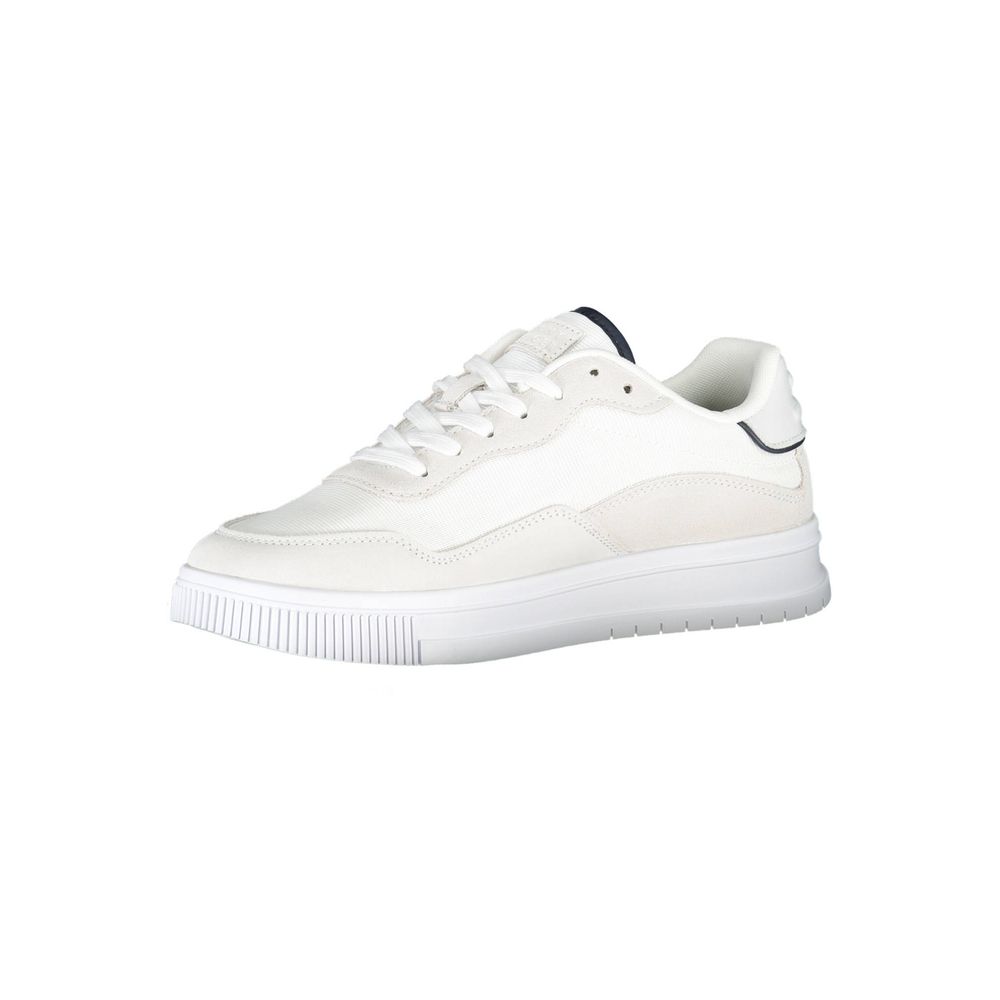 Tommy Hilfiger White Polyester Sneaker