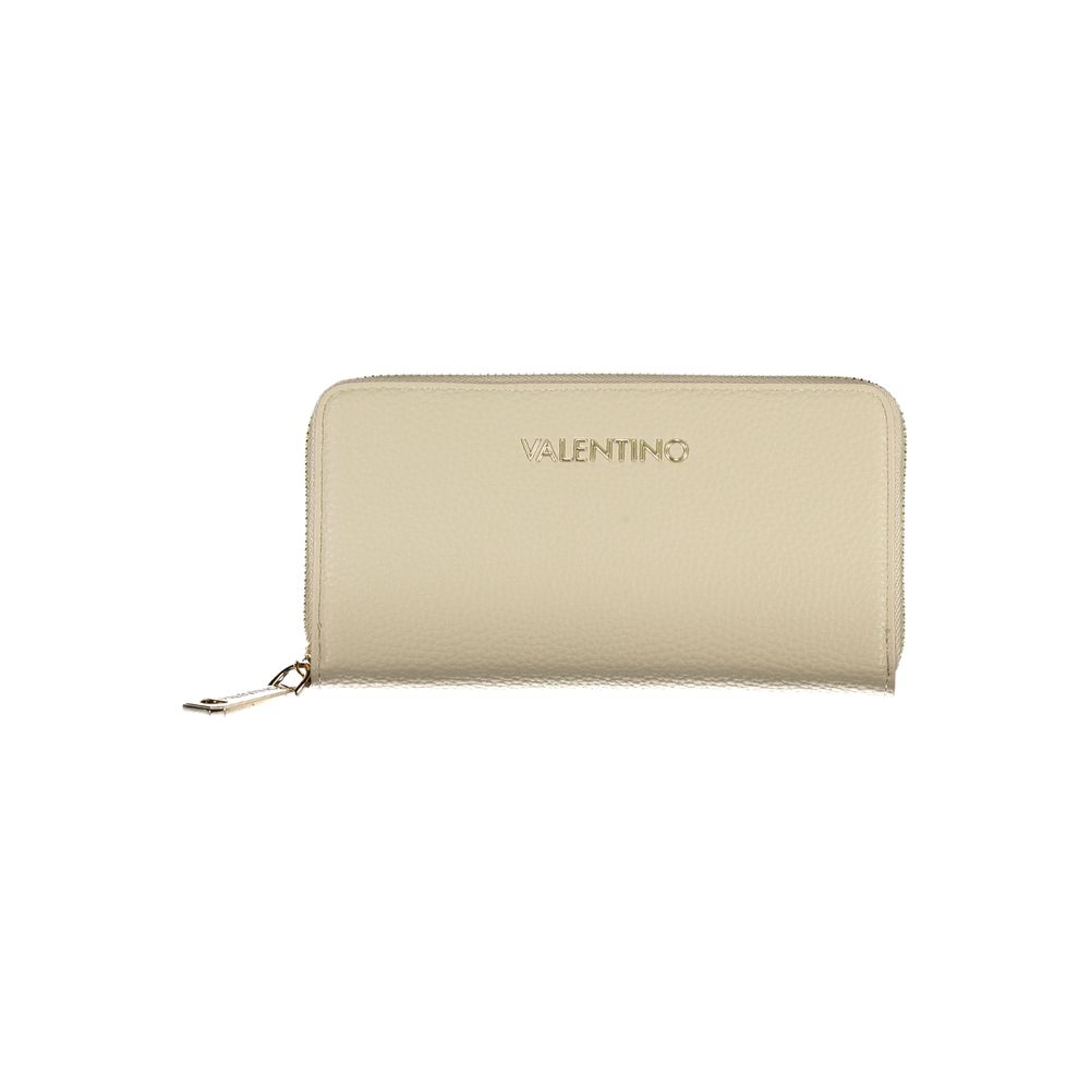 Mario Valentino Beige Polyethylene Wallet