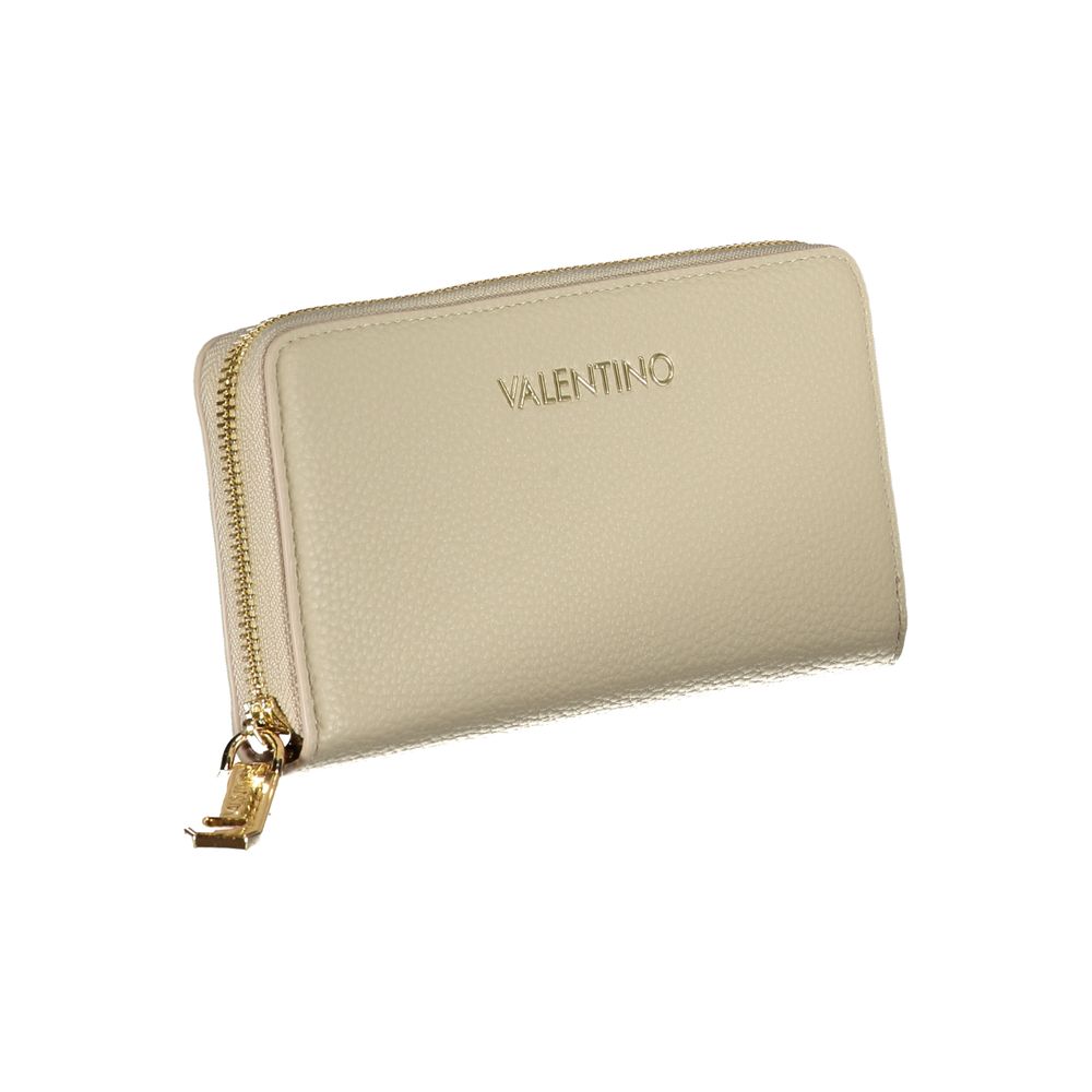 Mario Valentino Beige Polyethylene Wallet