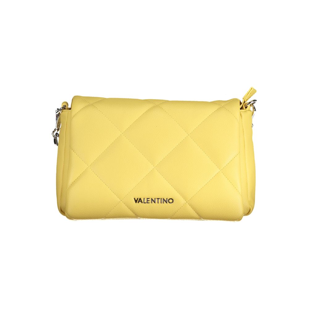 Mario Valentino Yellow Polyethylene Handbag