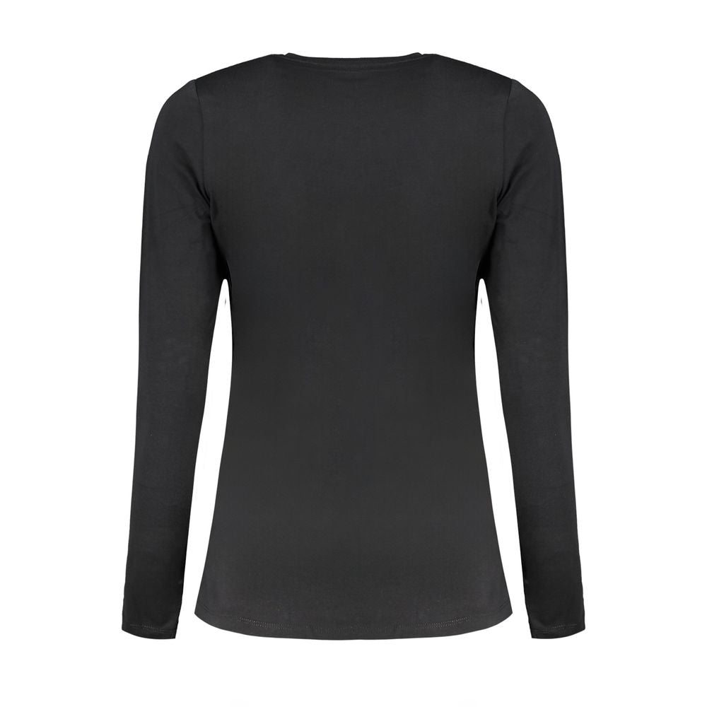 Pepe Jeans Black Cotton Tops & T-Shirt