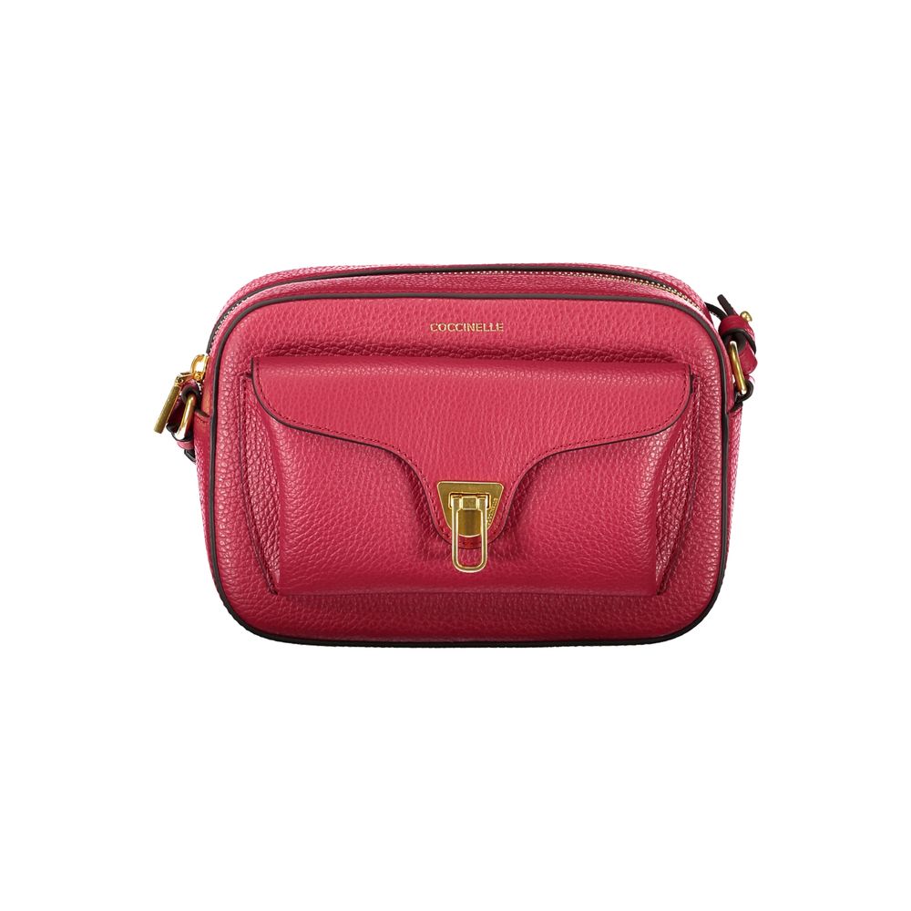 Coccinelle Red Leather Handbag