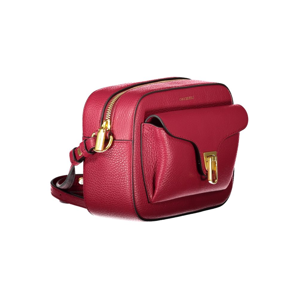 Coccinelle Red Leather Handbag
