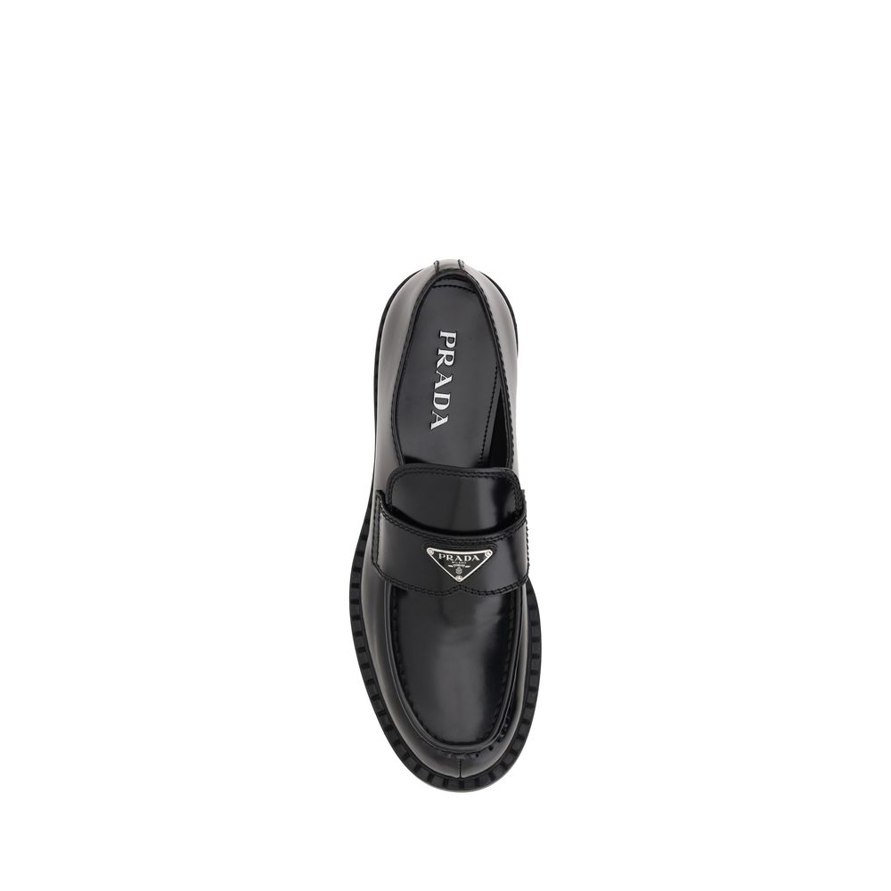 Prada Leather Loafers
