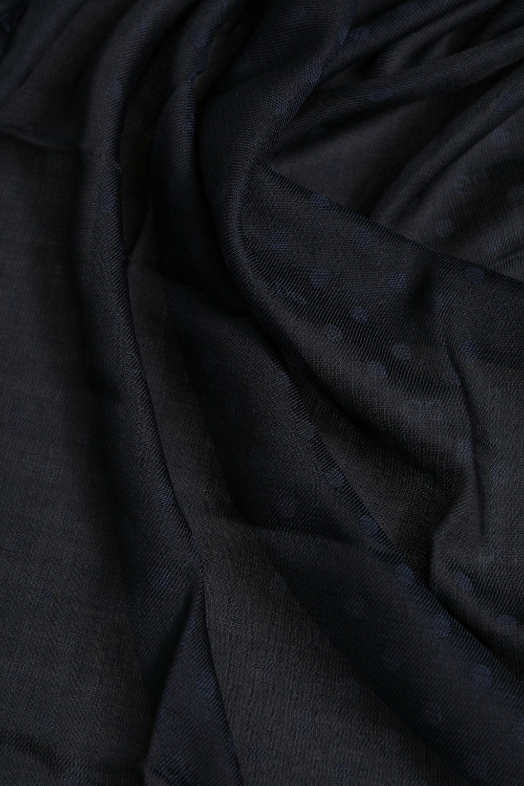 Dolce & Gabbana Black Viscose Fringes Neck Warmer Scarf