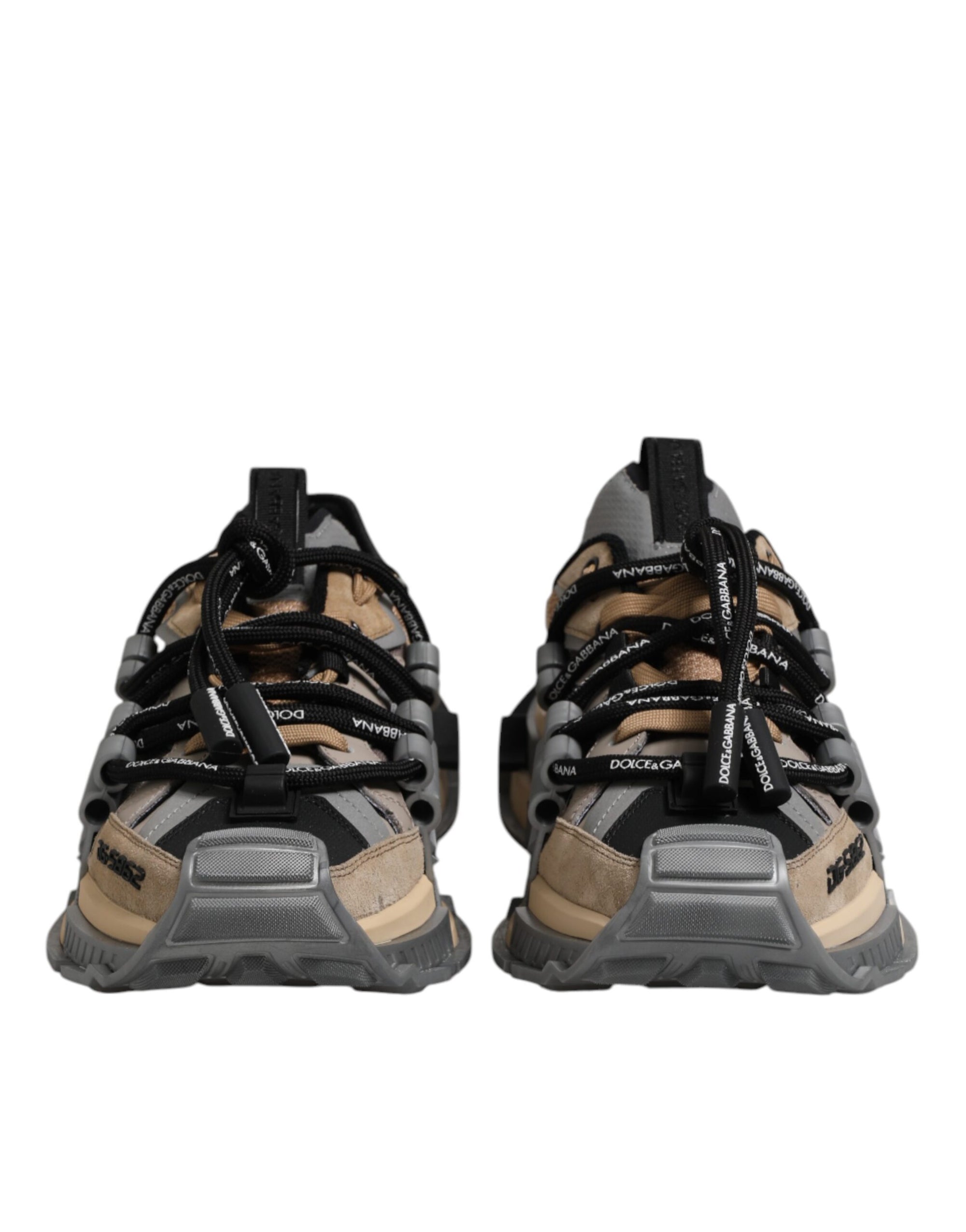 Dolce & Gabbana Multicolor Panelled Space Sneakers Shoes