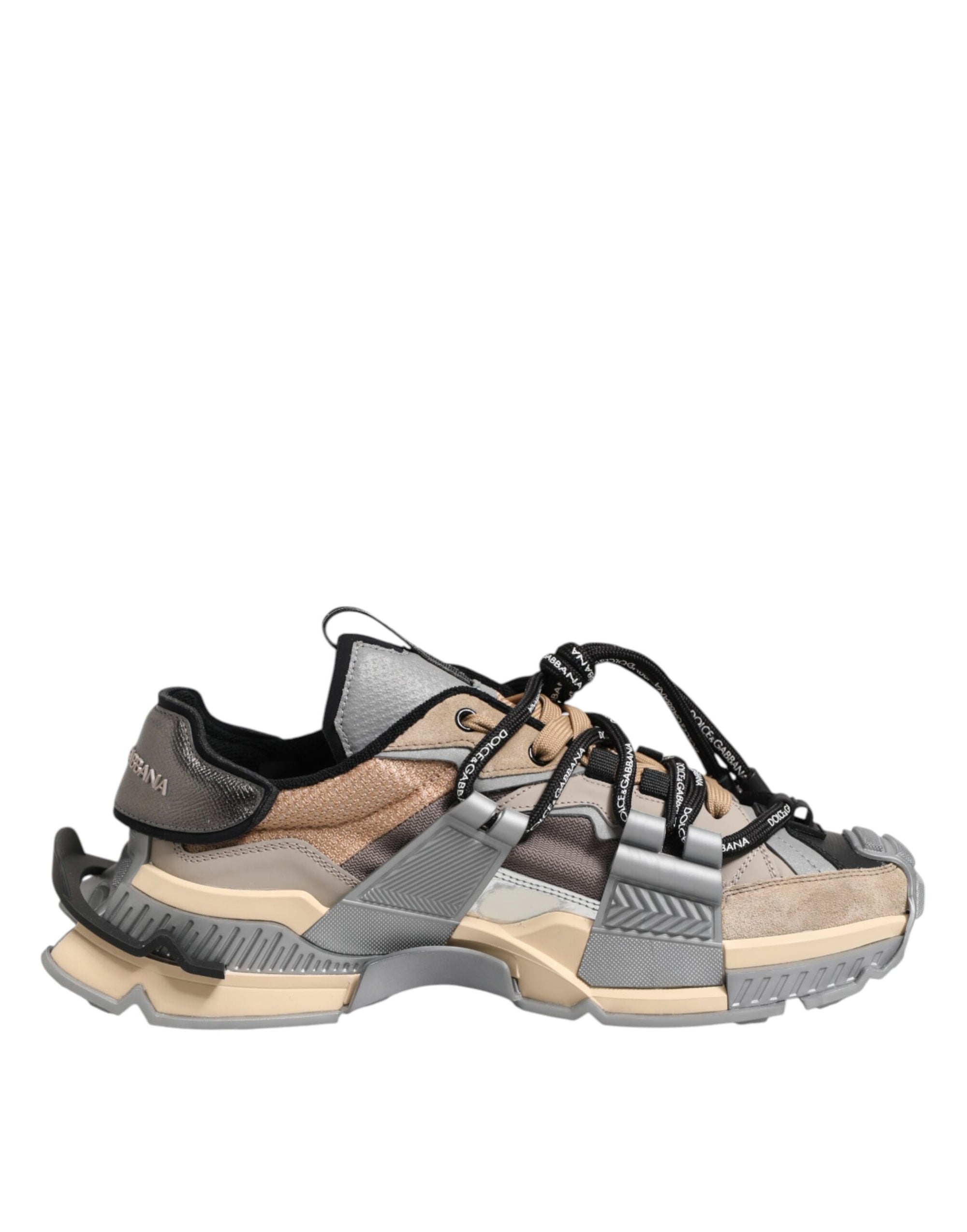 Dolce & Gabbana Multicolor Panelled Space Sneakers Shoes
