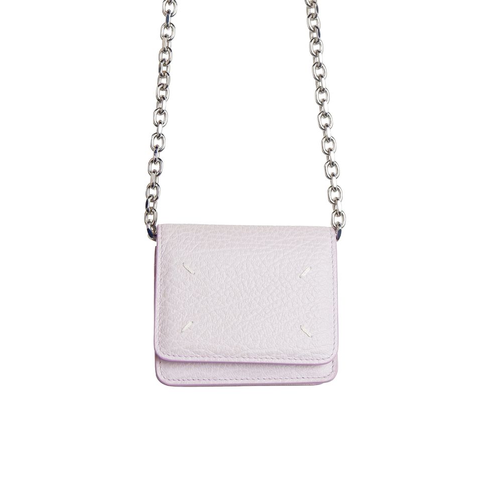 Maison Margiela Purple Calfskin Wallet