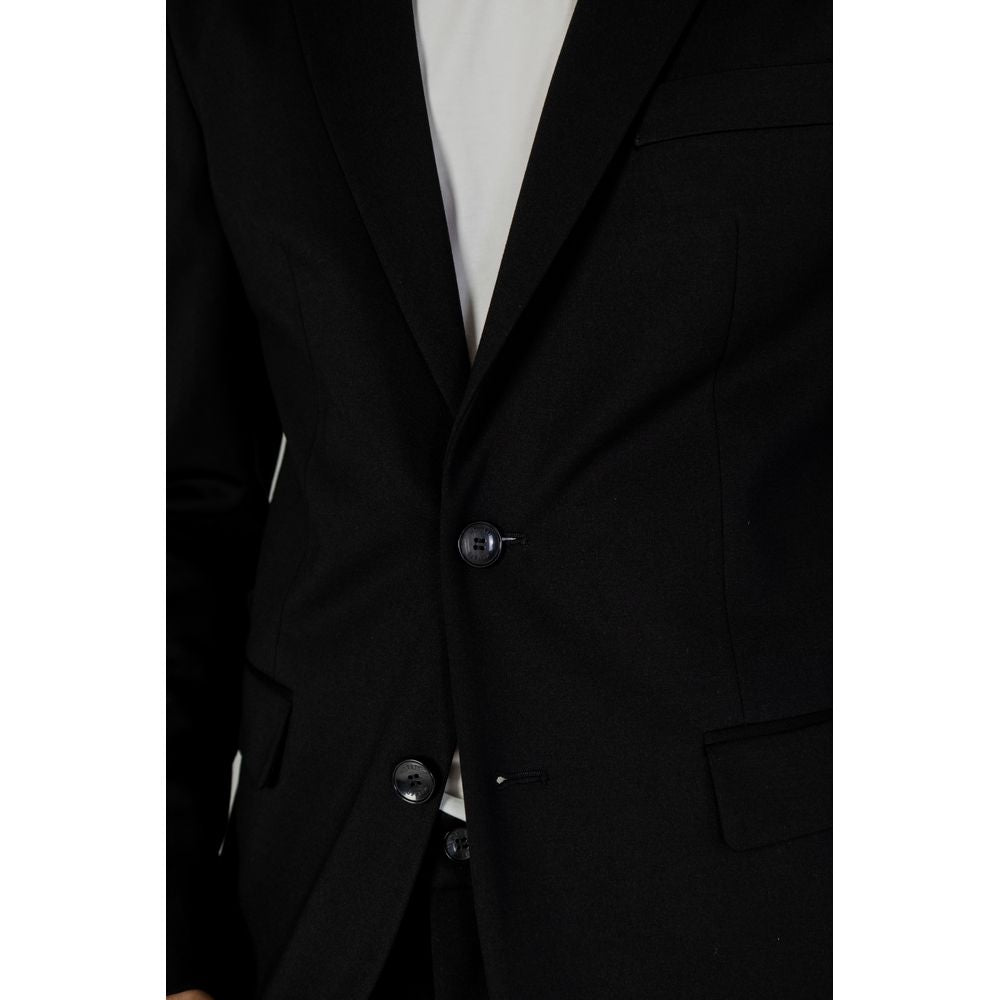Antony Morato Black Polyester Blazer