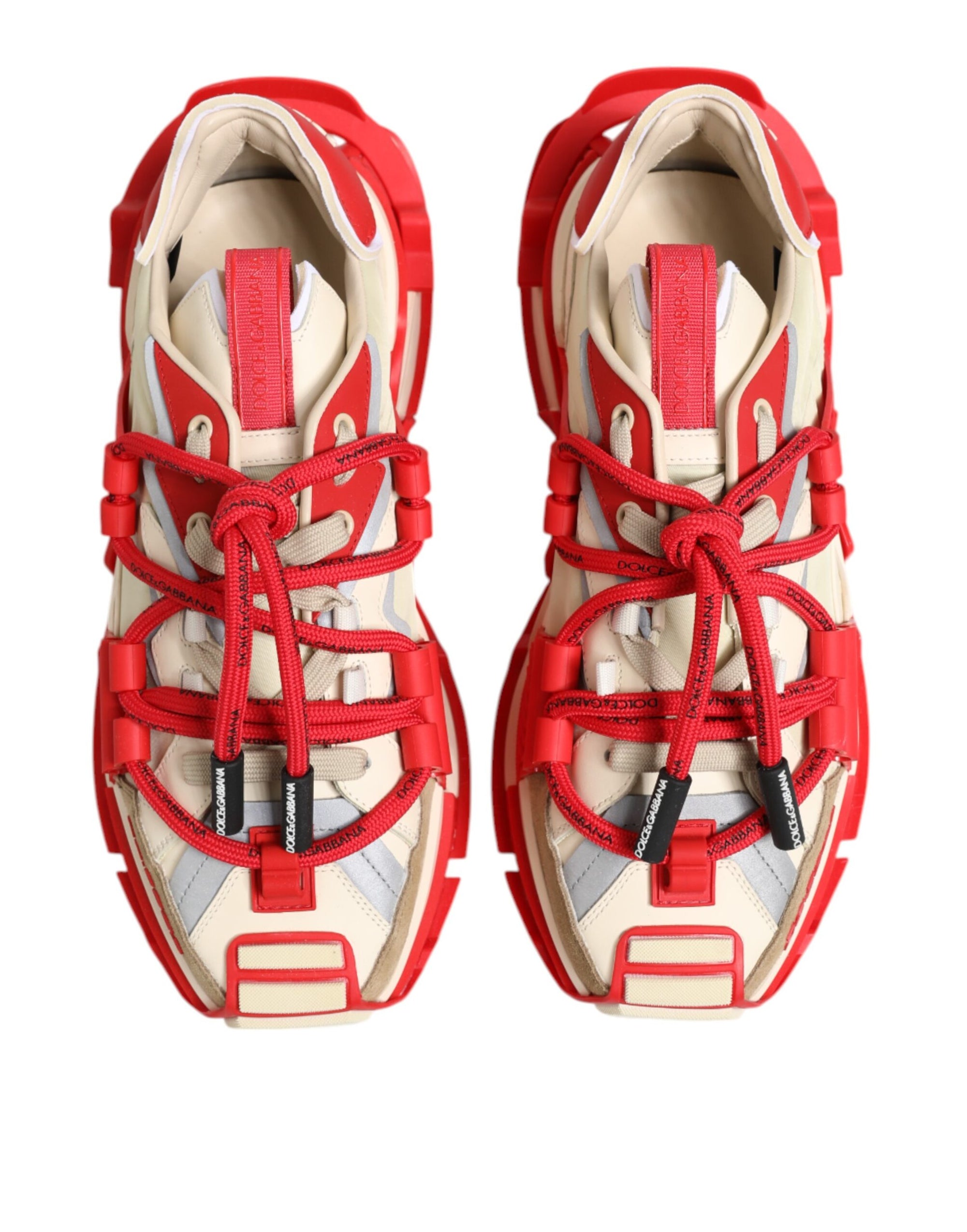 Dolce & Gabbana Multicolor Logo Low Top Space Sneakers Shoes