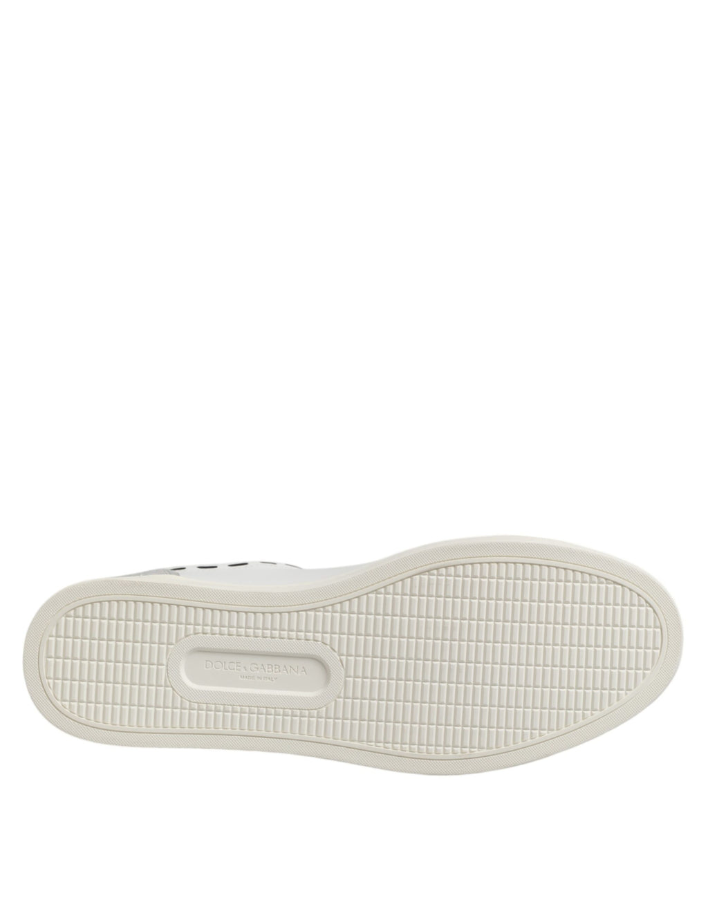 Dolce & Gabbana White Leather MILANO Low Top Sneakers Shoes