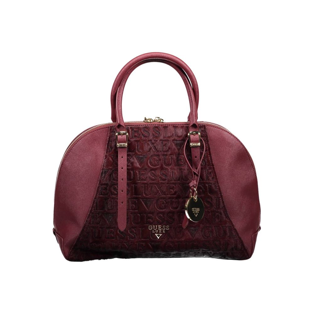 Guess Jeans Purple Leather Handbag