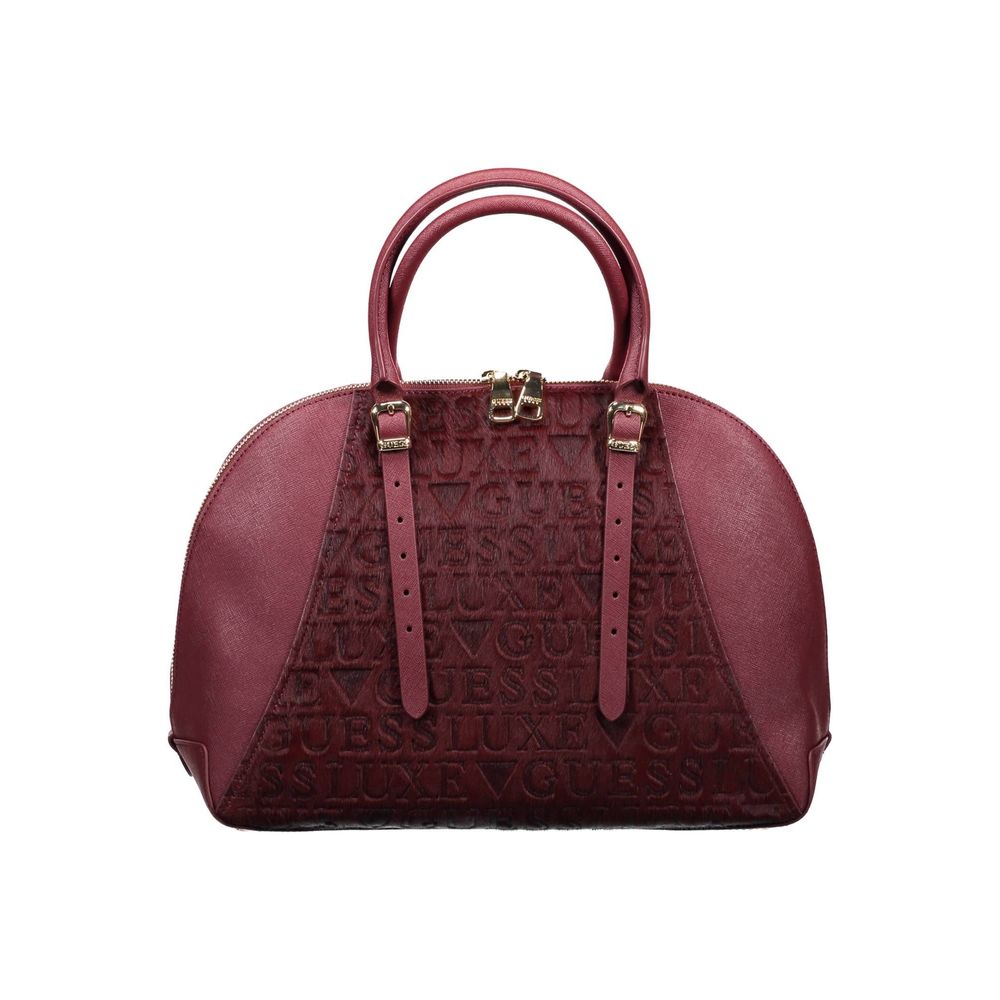 Guess Jeans Purple Leather Handbag