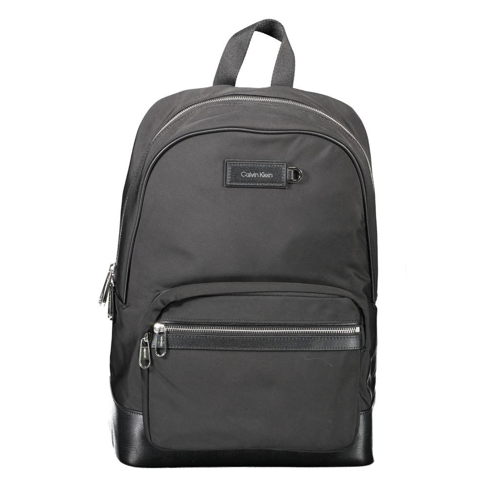Calvin Klein Black Polyester Backpack