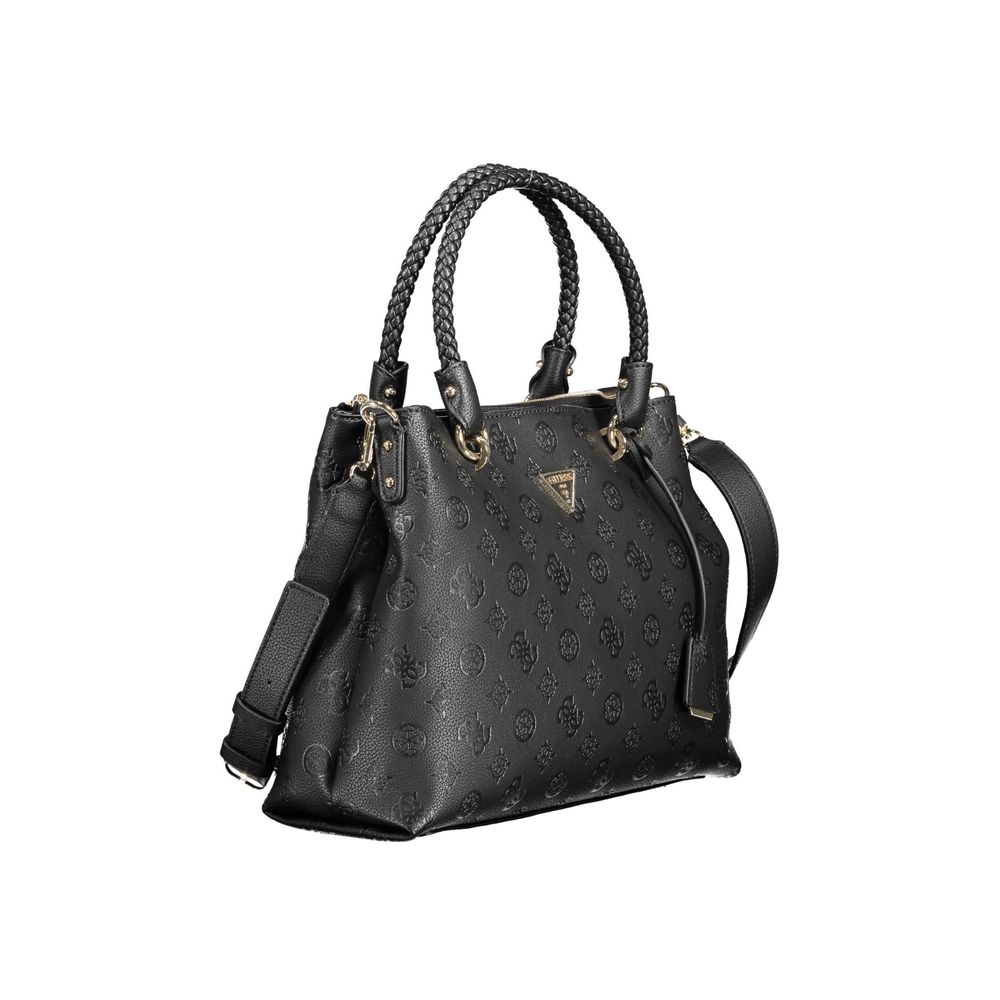 Guess Jeans Black Polyethylene Handbag