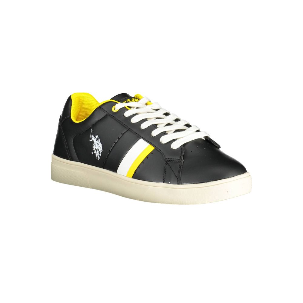 U.S. POLO ASSN. Black Polyester Sneaker