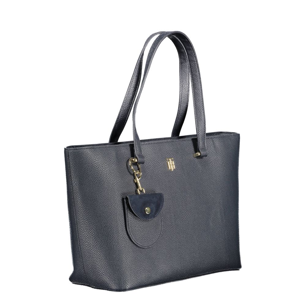 Tommy Hilfiger Blue Polyethylene Handbag