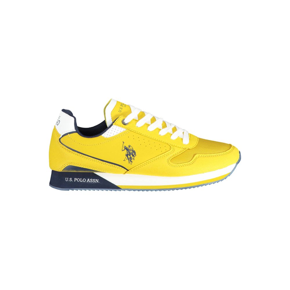 U.S. POLO ASSN. Yellow Polyester Sneaker