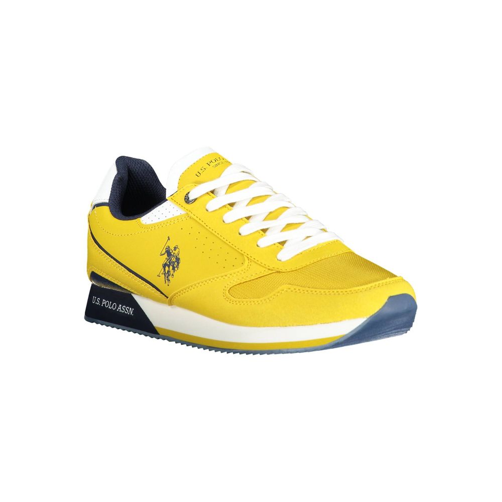U.S. POLO ASSN. Yellow Polyester Sneaker