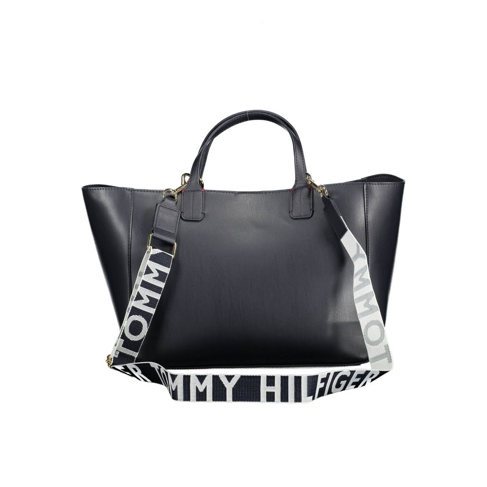 Tommy Hilfiger Blue Polyethylene Handbag