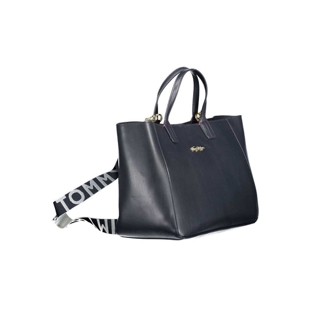 Tommy Hilfiger Blue Polyethylene Handbag