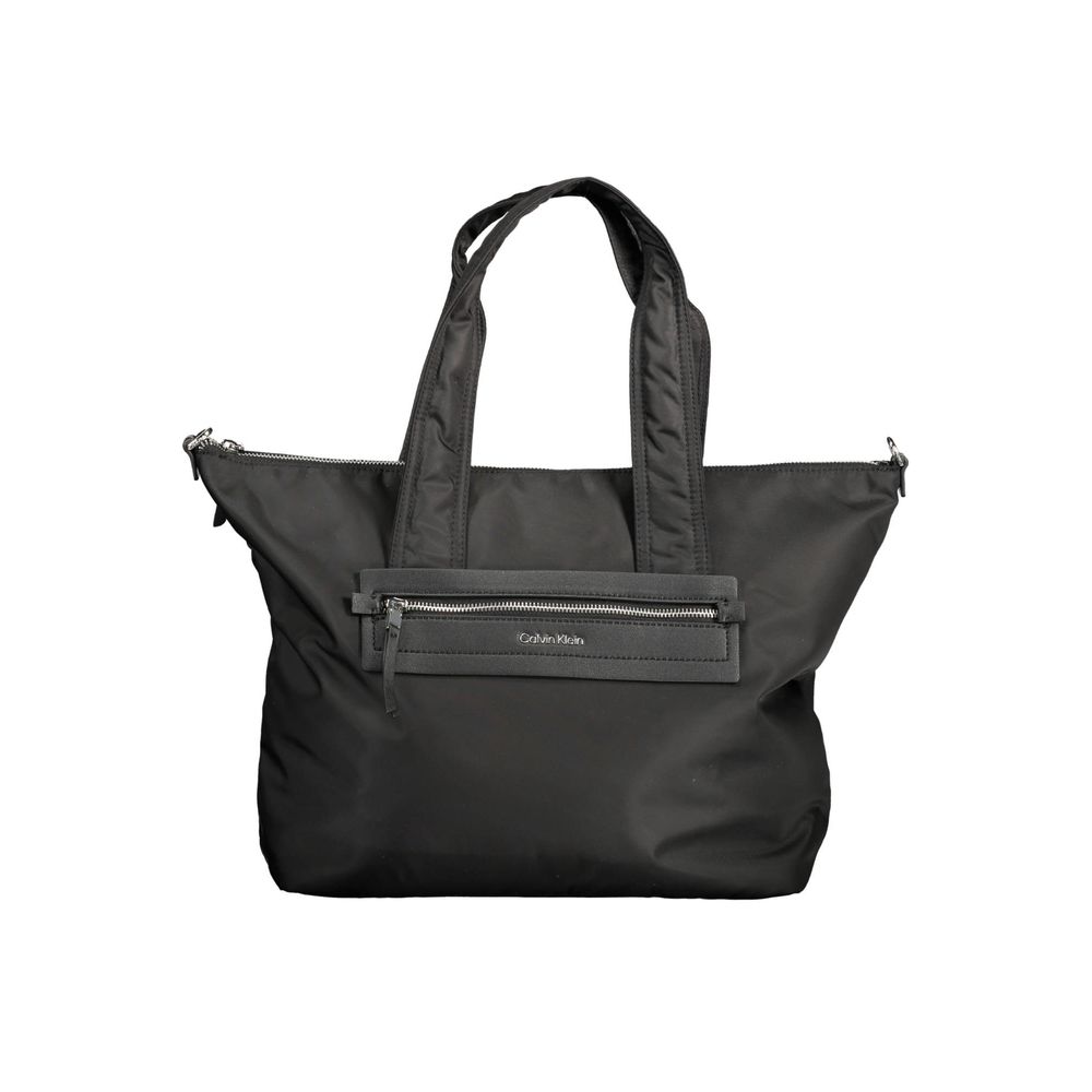 Calvin Klein Black Polyester Handbag