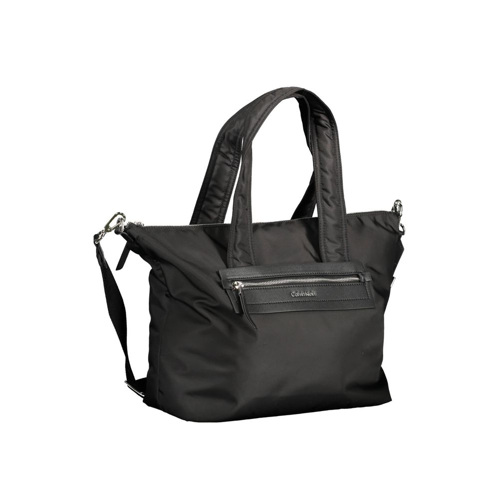 Calvin Klein Black Polyester Handbag