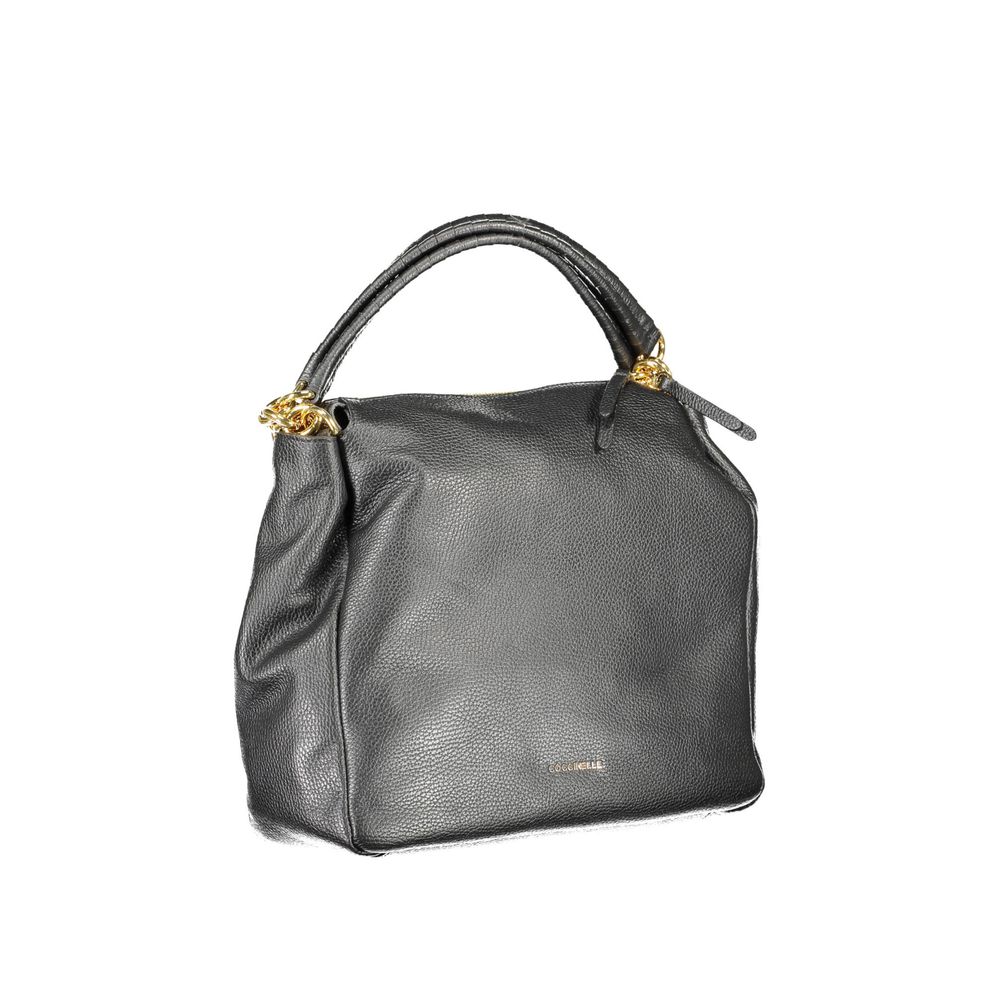 Coccinelle Black Leather Handbag
