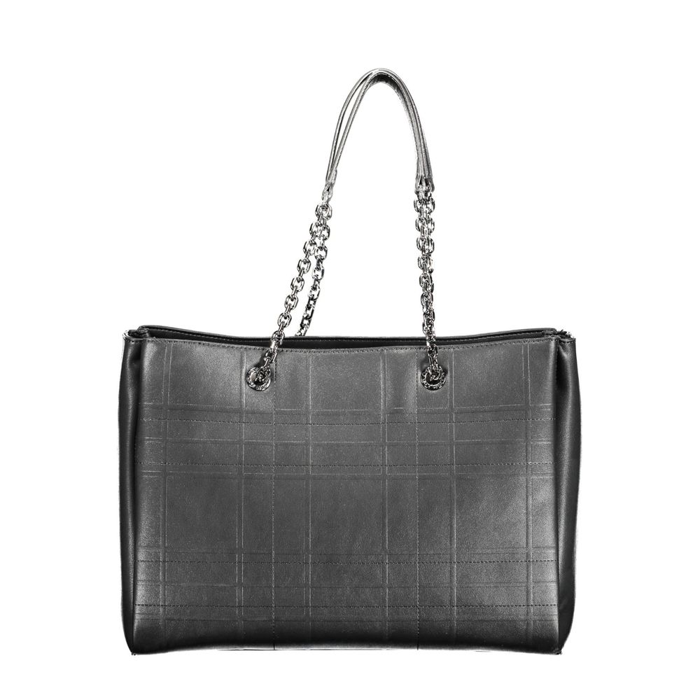 Calvin Klein Black Polyester Handbag