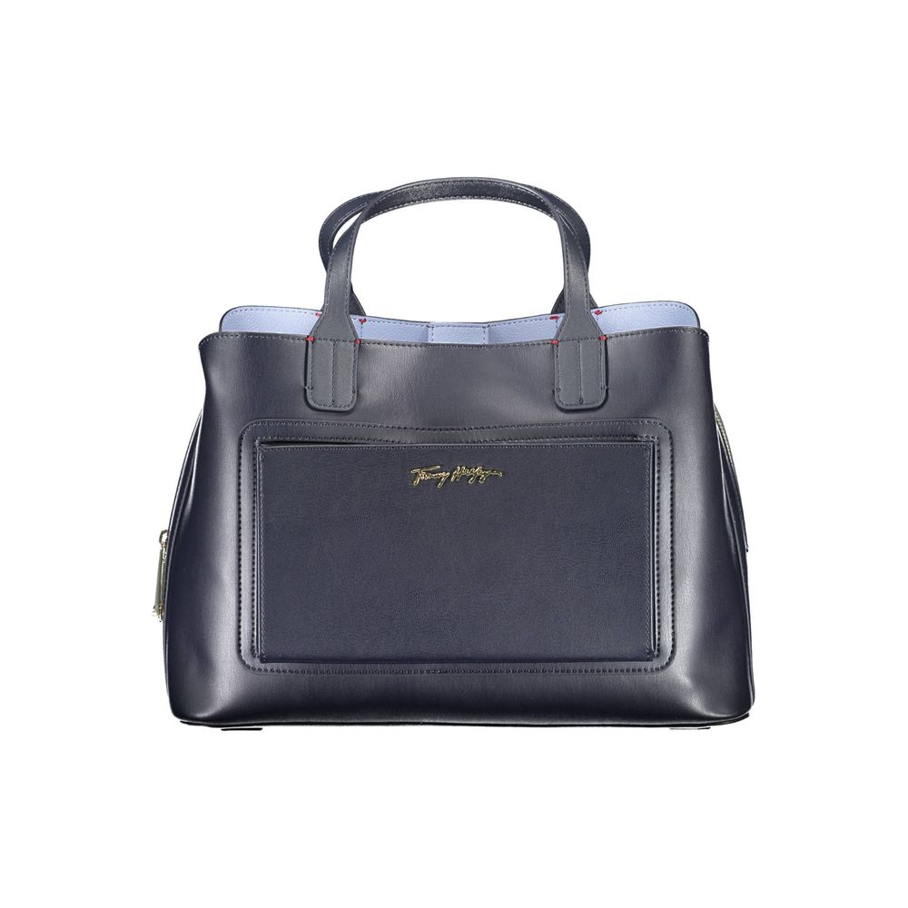 Tommy Hilfiger Blue Polyethylene Handbag