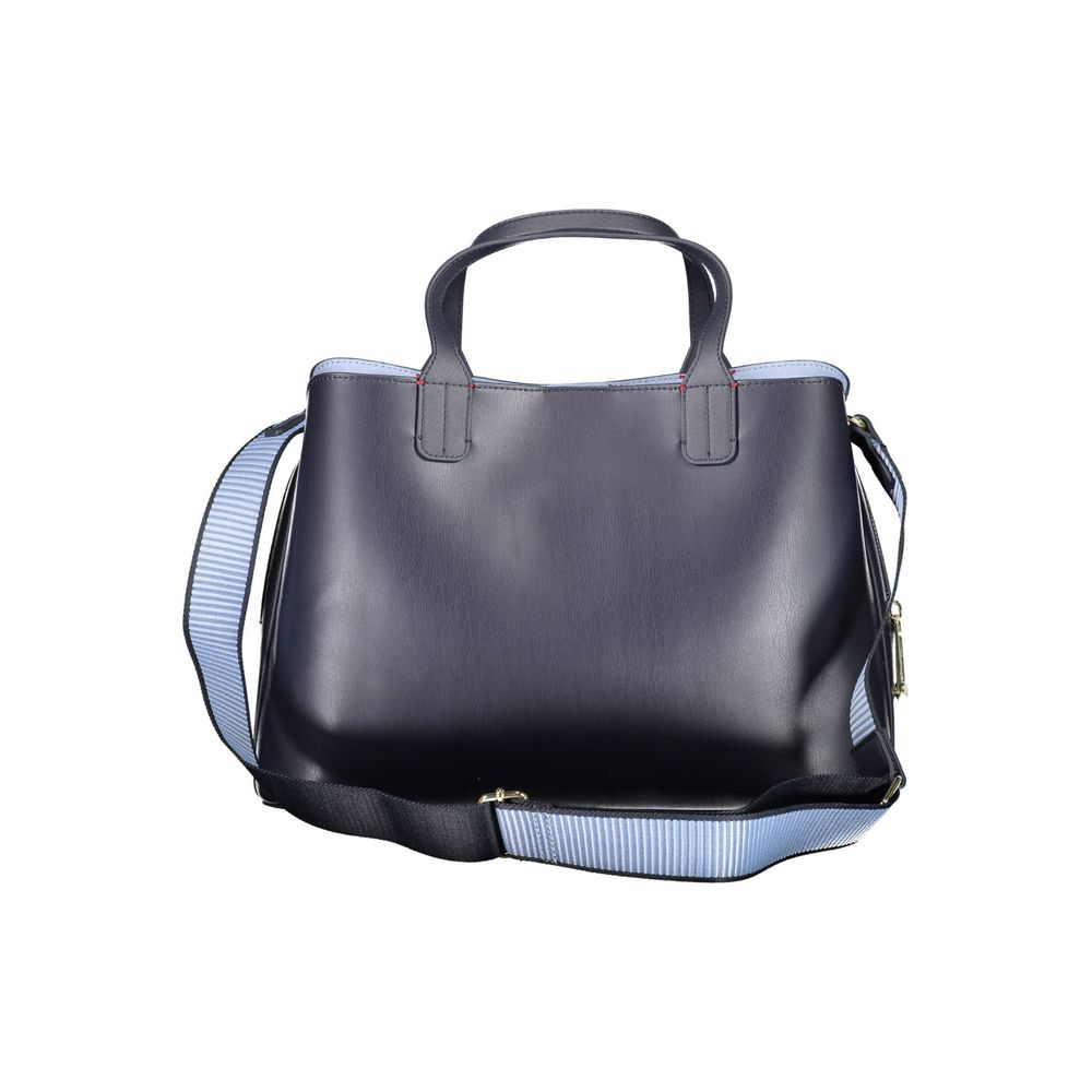 Tommy Hilfiger Blue Polyethylene Handbag