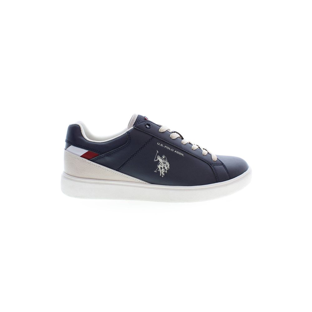 U.S. POLO ASSN. Blue Polyester Sneaker