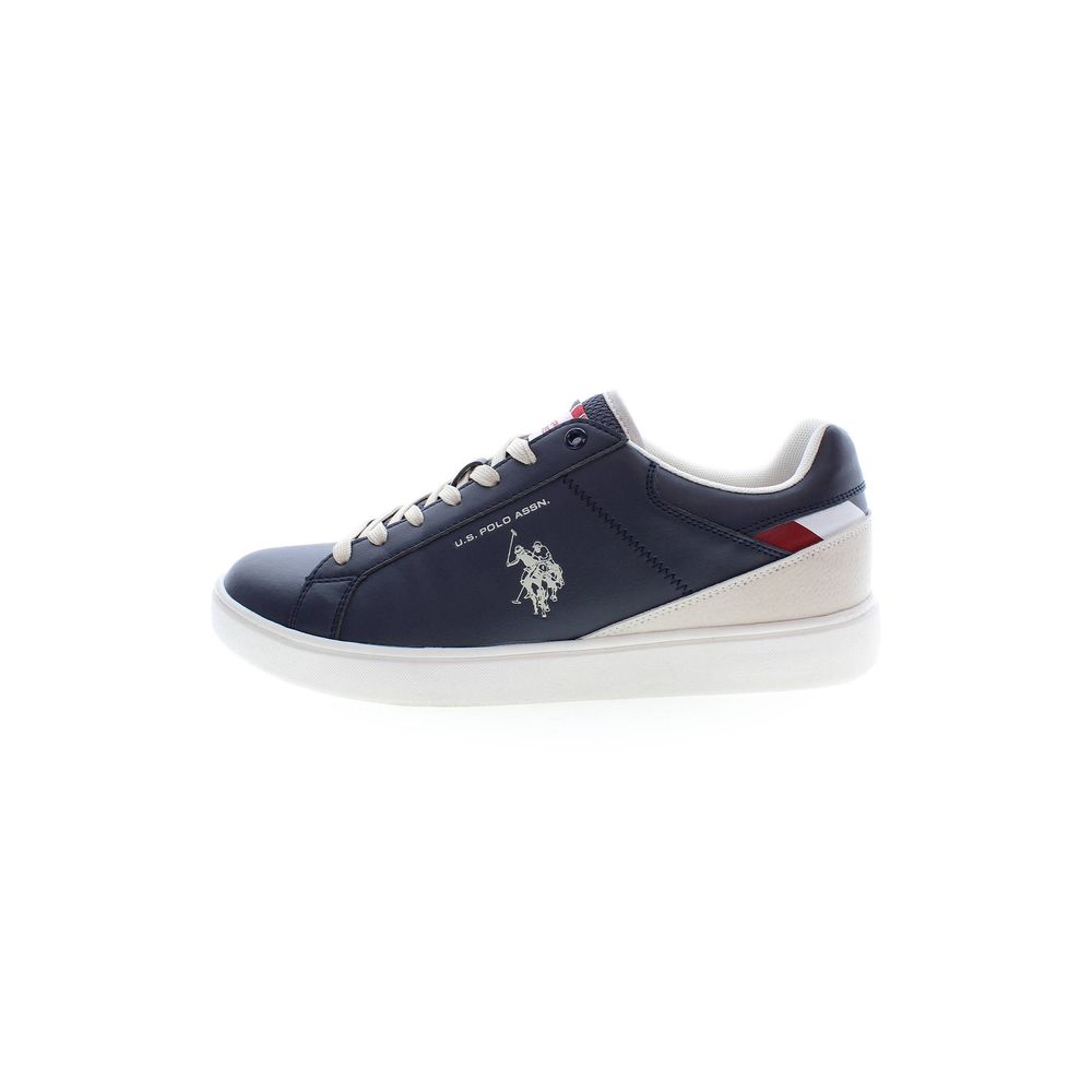 U.S. POLO ASSN. Blue Polyester Sneaker