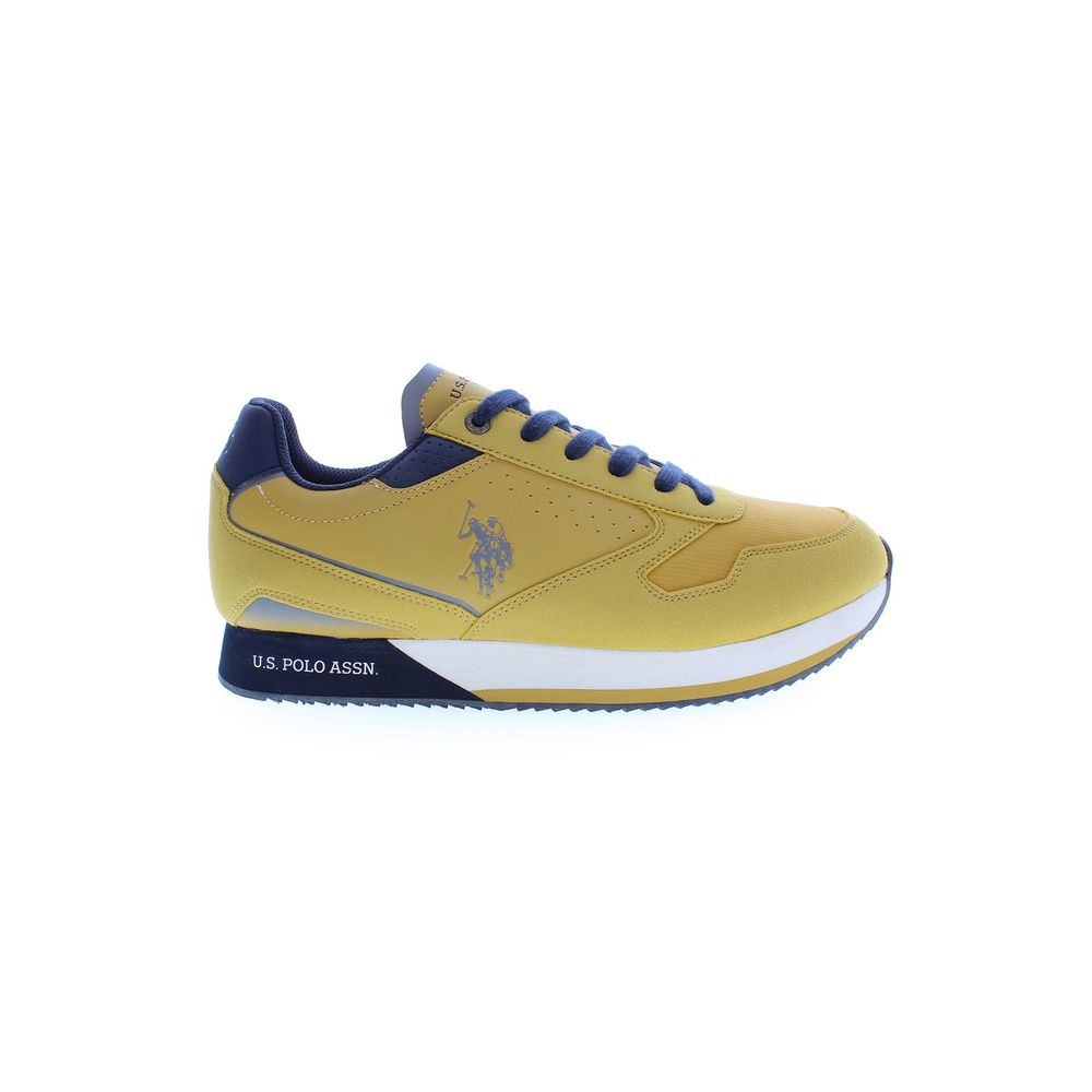 U.S. POLO ASSN. Yellow Polyester Sneaker