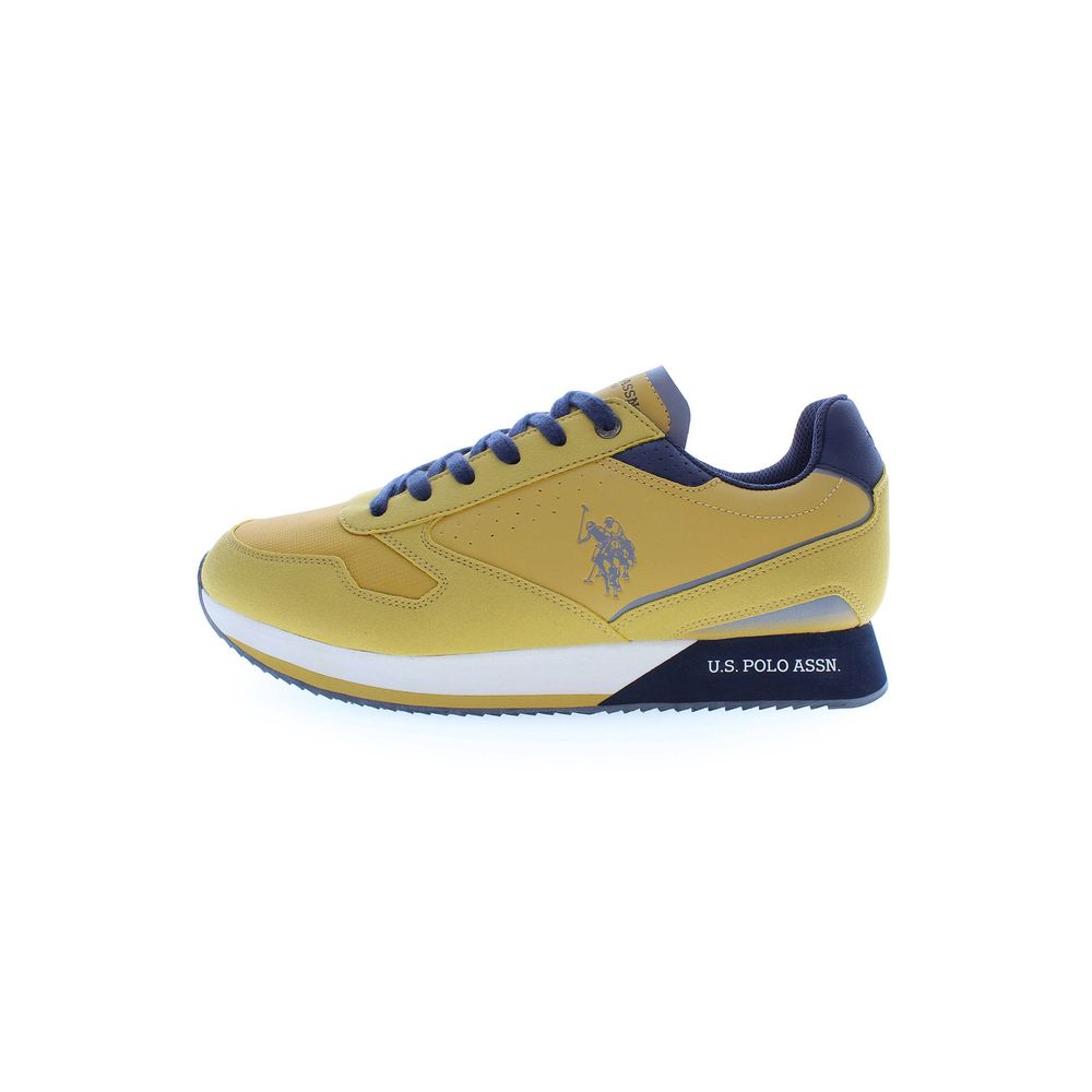 U.S. POLO ASSN. Yellow Polyester Sneaker