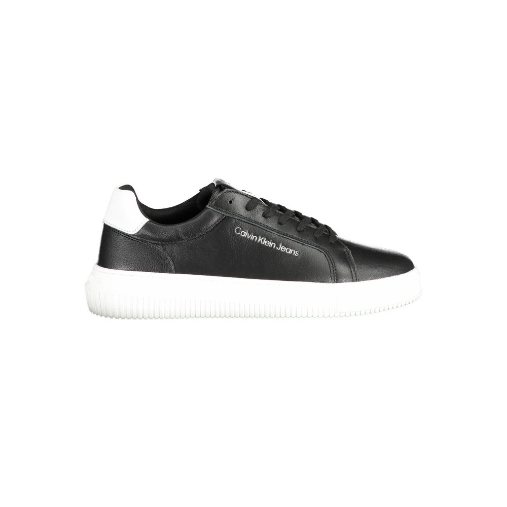 Calvin Klein Black Polyester Sneaker