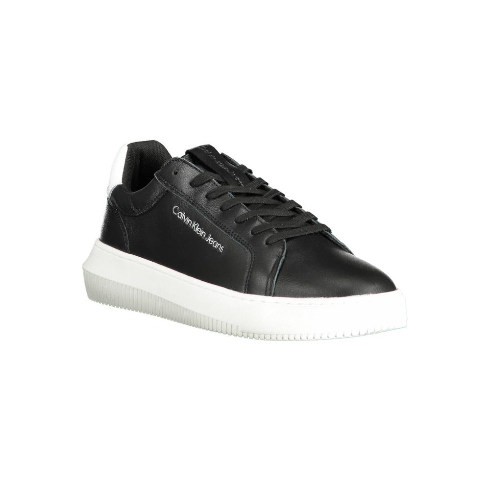 Calvin Klein Black Polyester Sneaker