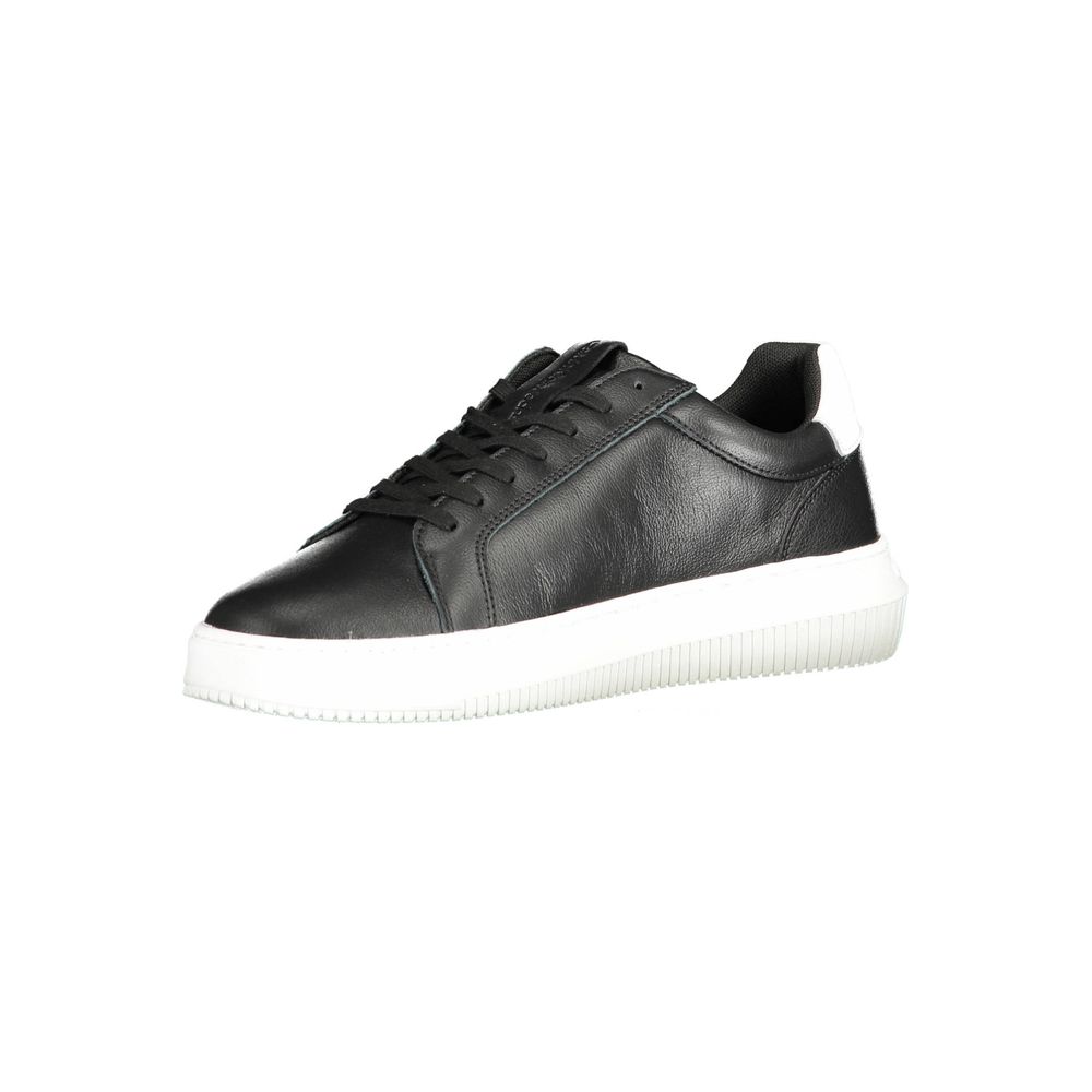 Calvin Klein Black Polyester Sneaker