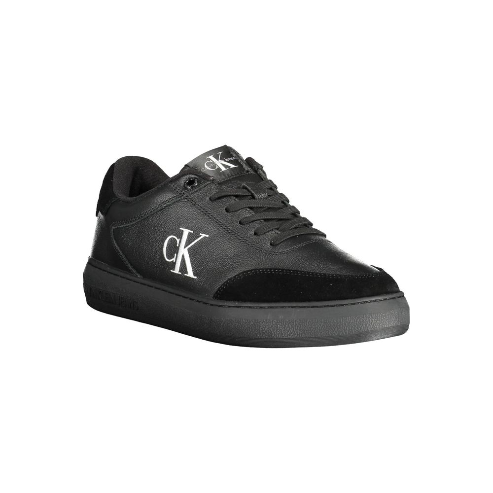 Calvin Klein Black Polyester Sneaker