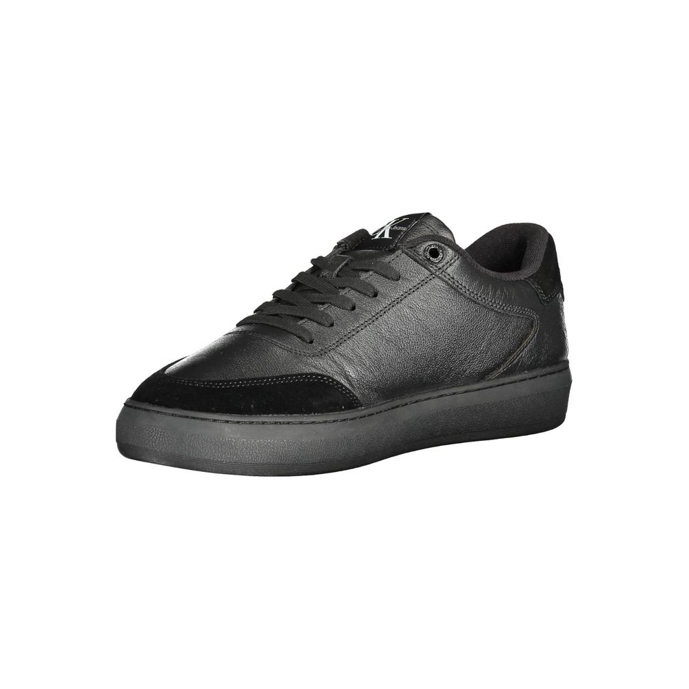 Calvin Klein Black Polyester Sneaker