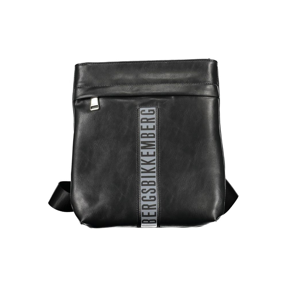 Bikkembergs Black Polyethylene Shoulder Bag