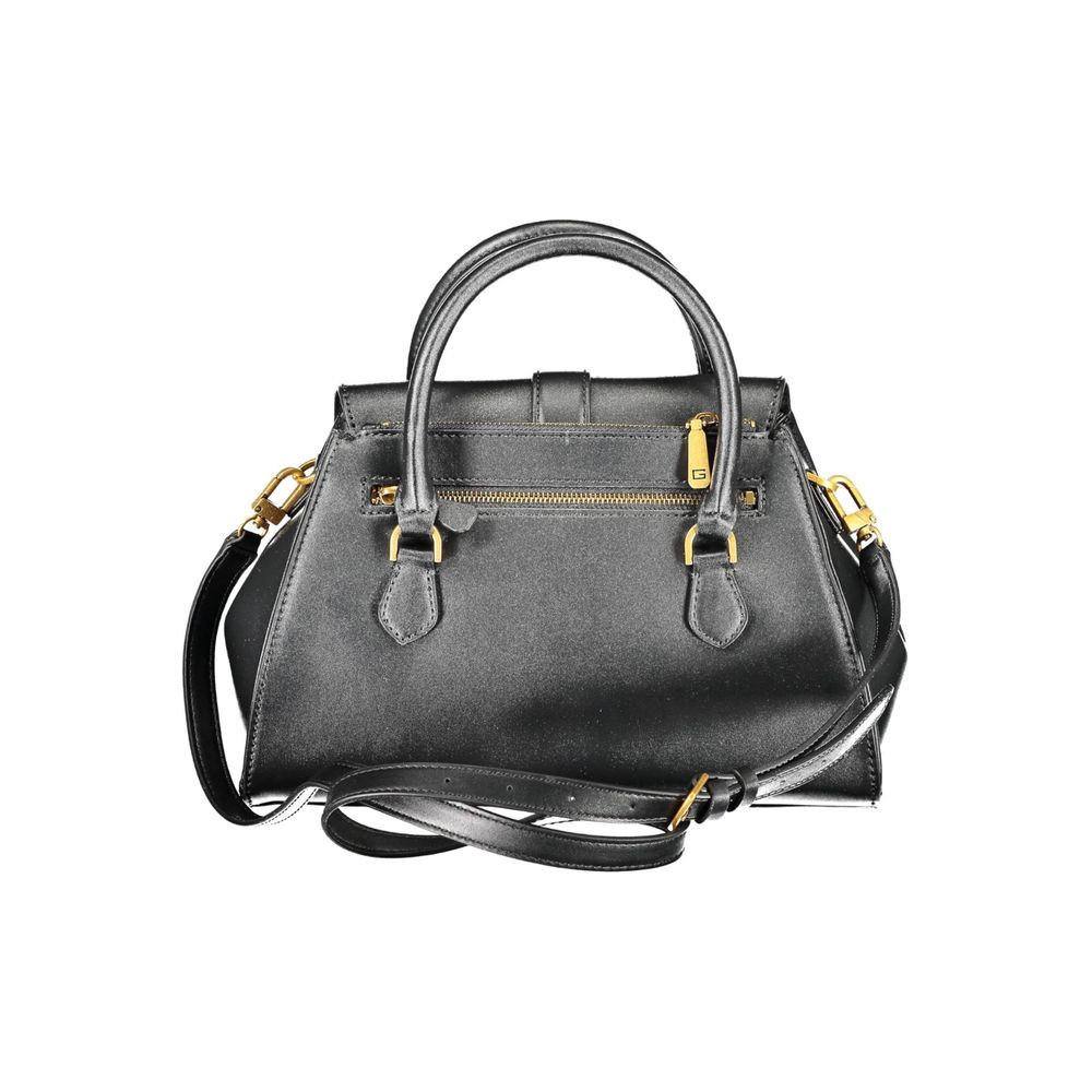 Guess Jeans Black Polyethylene Handbag